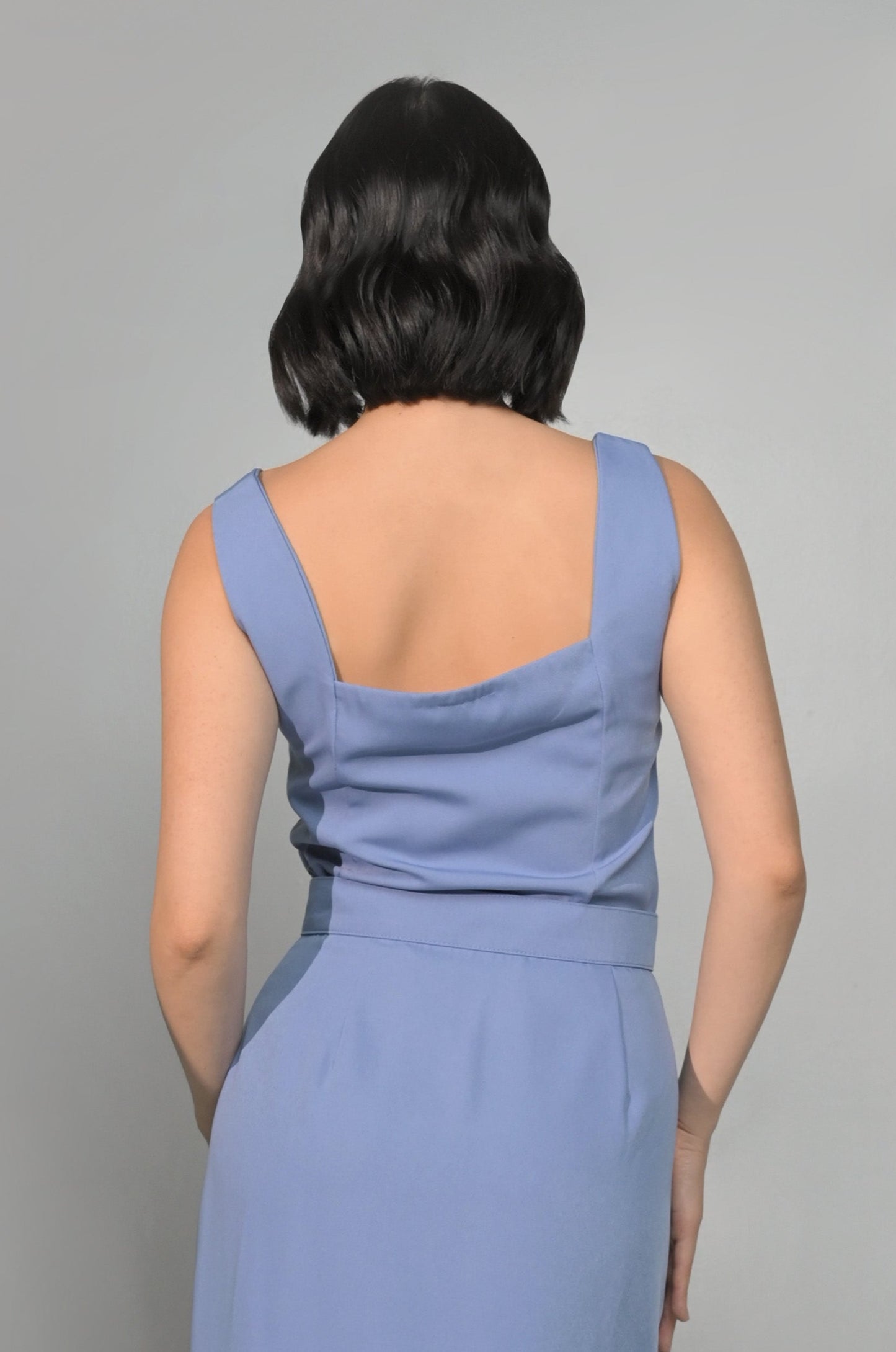 Camden Sleeveless Top (Blue)