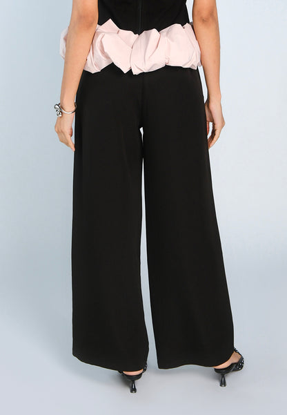 Mark Bumgarner X Vania Romoff For Plains & Prints Camille Pants (Black)