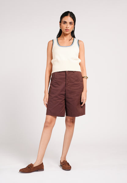 Cartier Sleeveless Top(Cream)