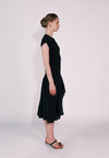 RAF Casablanca Short Sleeve Dress (Plain Black)