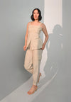 Cash Sleeveless  Top (Oatmeal)