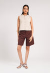 Casper Sleeveless Top (Beige)