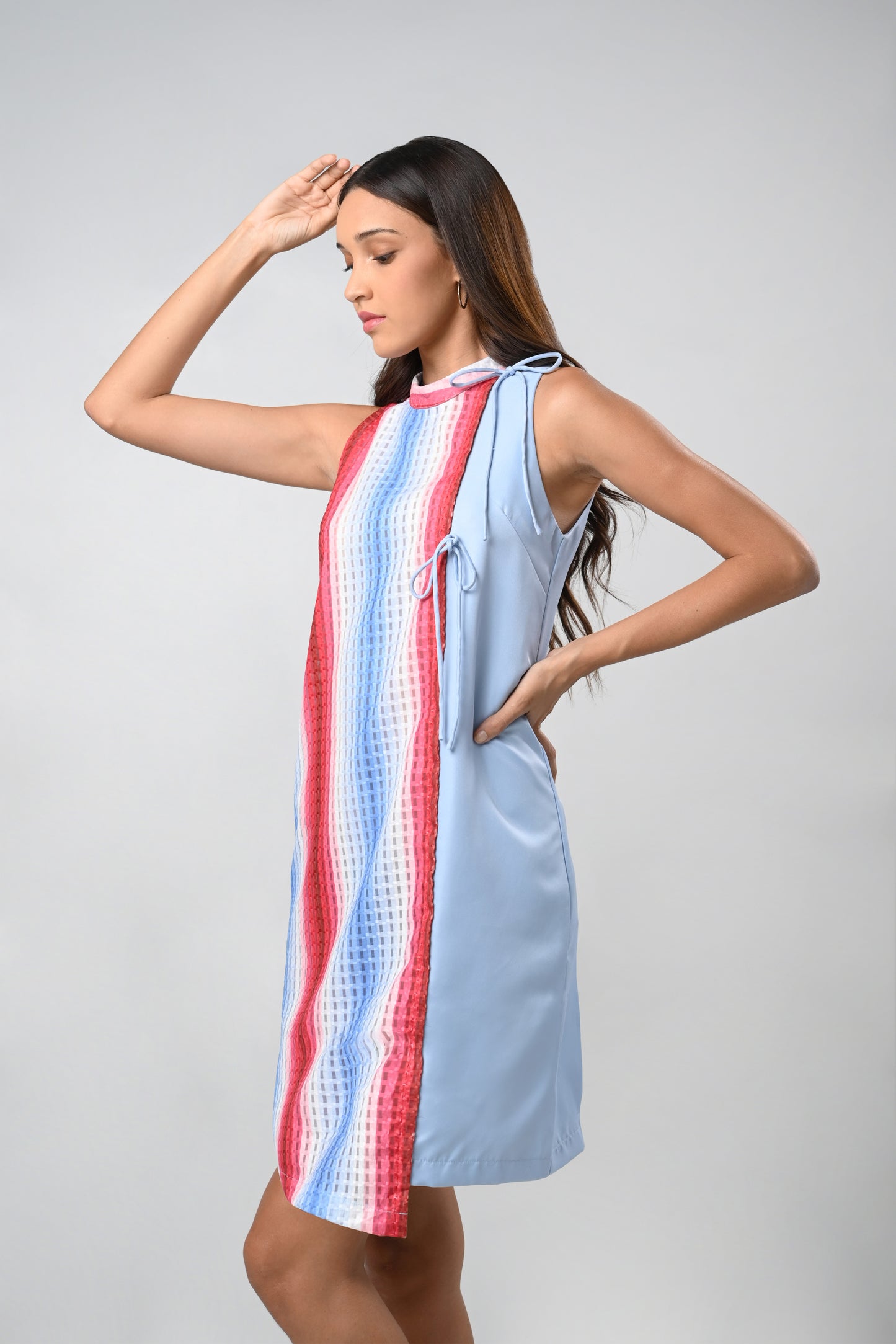 Cerene Sleeveless Dress (Multi)