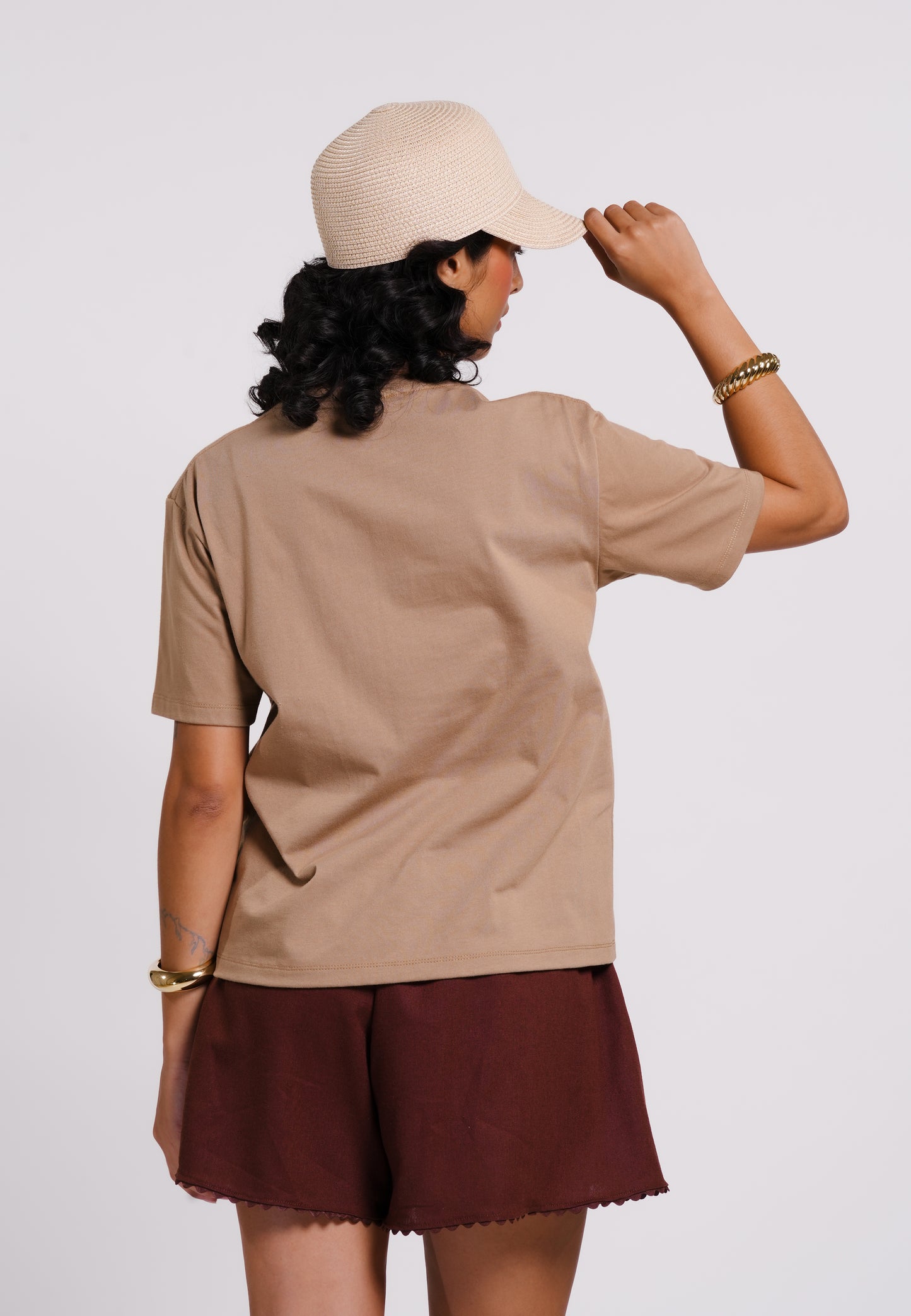 Archetype Summer Essentials Clever Straw Hat (Beige)