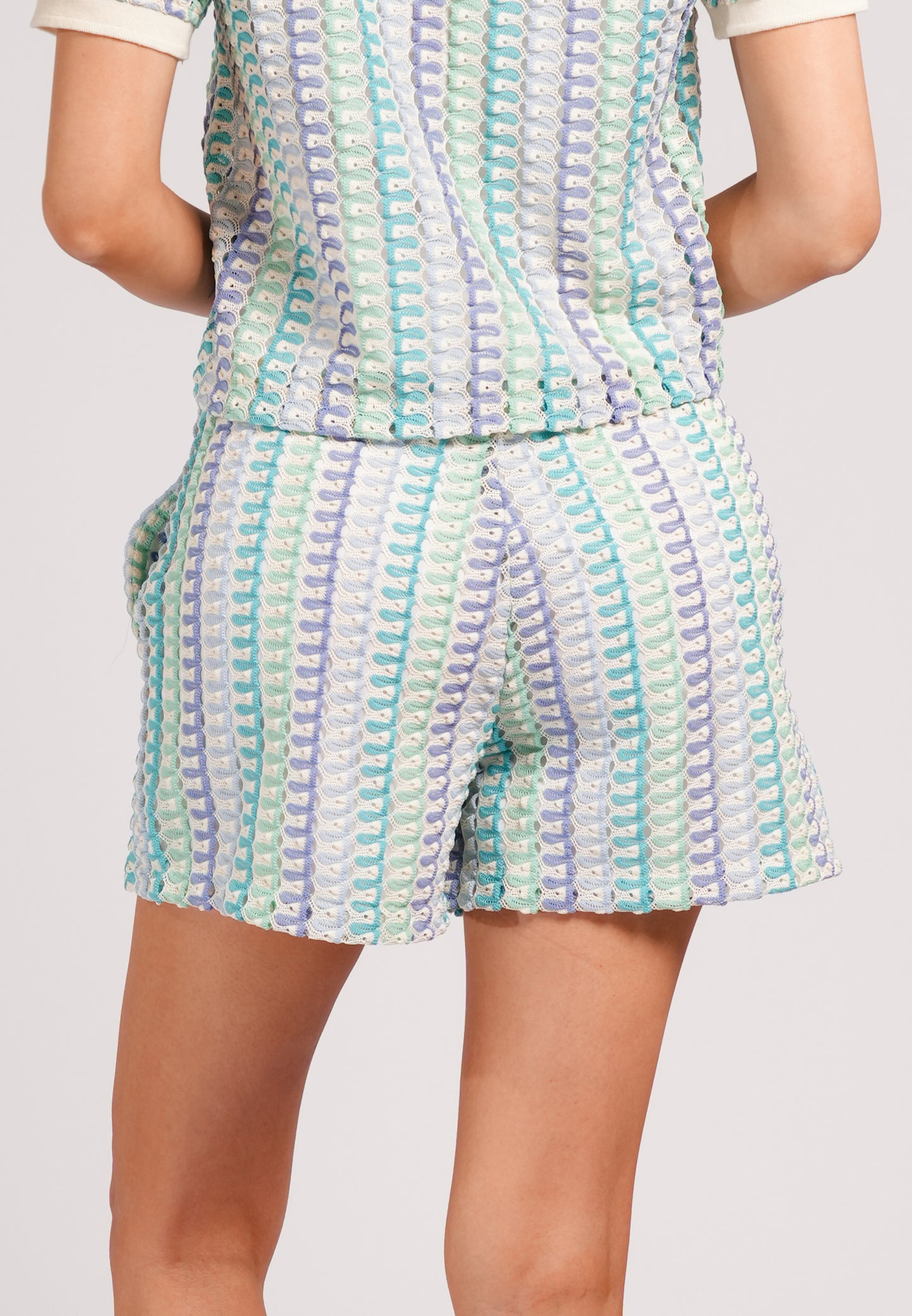 Cristina Shorts (Striped Multi)