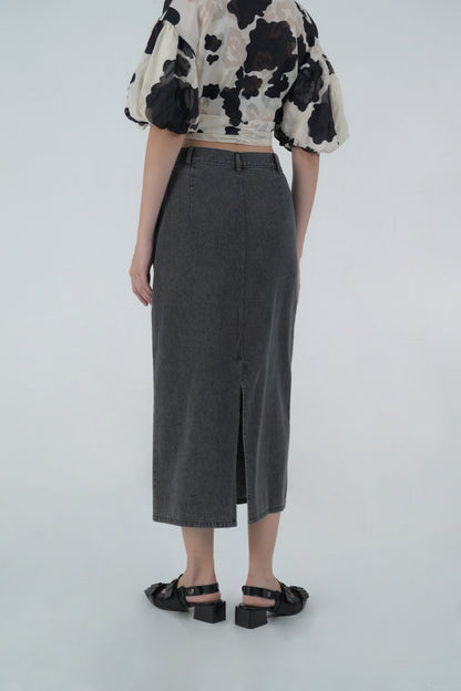 Raf Dallas Skirt (Ac. Gray)