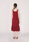 Camp Dalwich Sleeveless Dress (Burgundy)