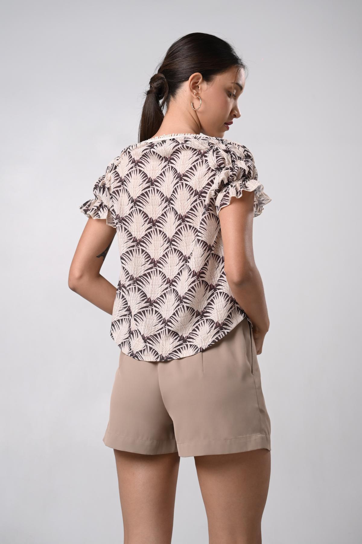 Darcey Short Sleeve Top (Multi)