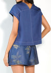Sari- Sari Davao Shorts  (Printed Blue)