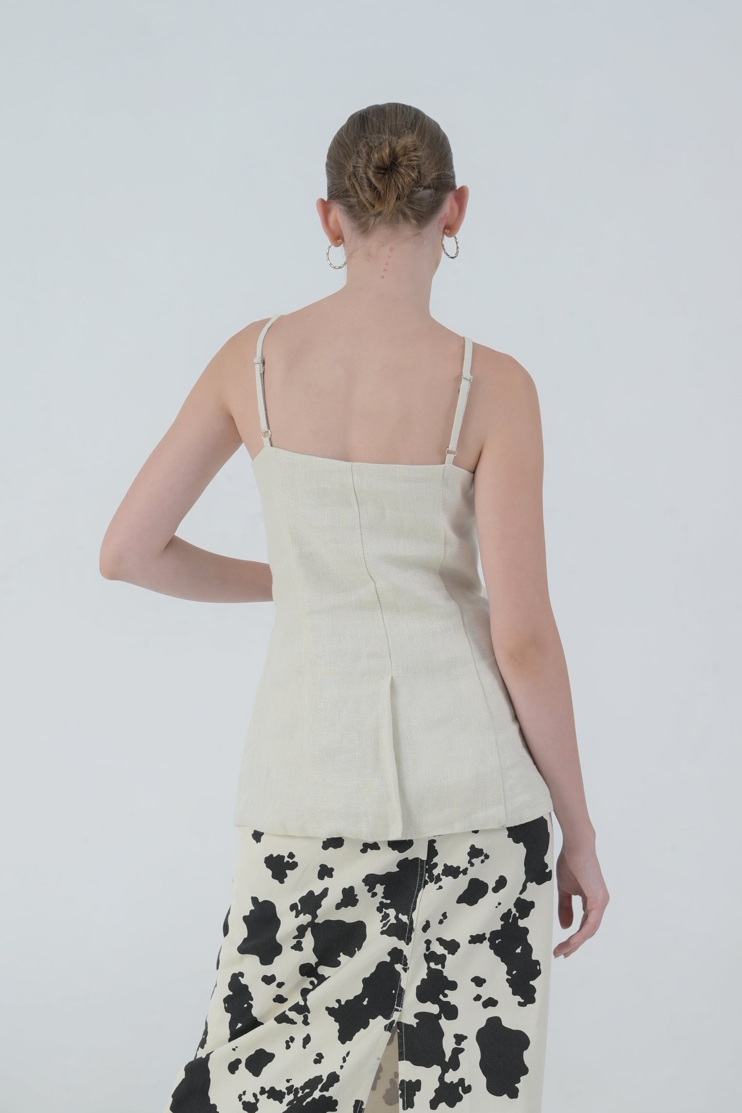 Raf Deann Sleeveless Top (Cream)