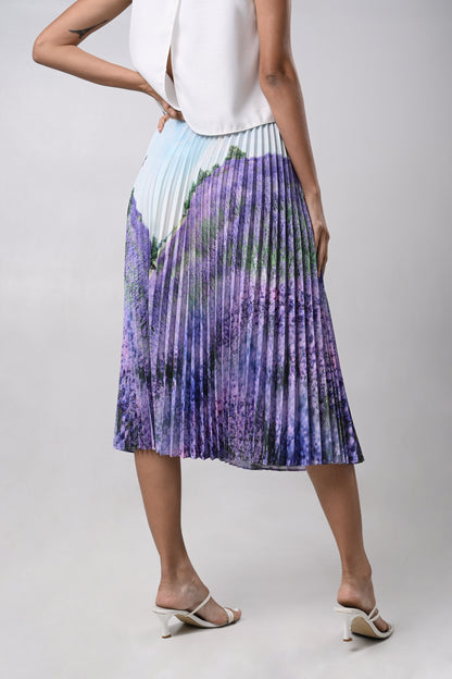 Derry Pleated Skirt (Multi)