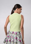 Diahna Sleeveless Top (Lime)