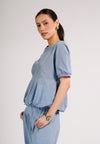 DNM Studios 2026 Dion Short Sleeve Top (Blue)
