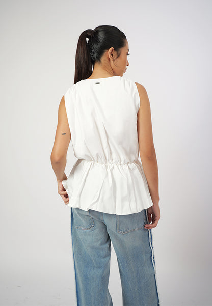 Raf Dipsy Sleeveless Top (White)