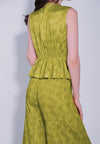 Raf Diversity Sleeveless Printed Top (Printed Yellow)