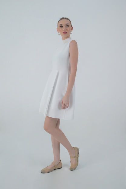 Raf Divo Sleeveless Dress (White)