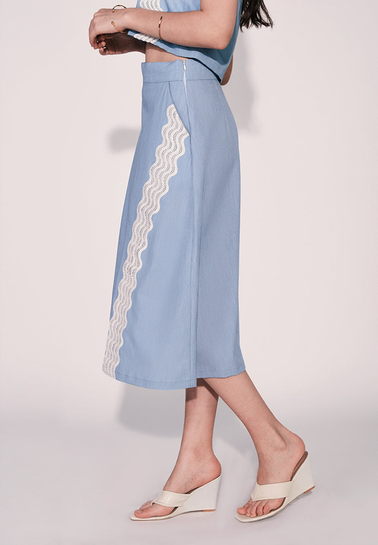 Camp Doreena Skirt (Blue)