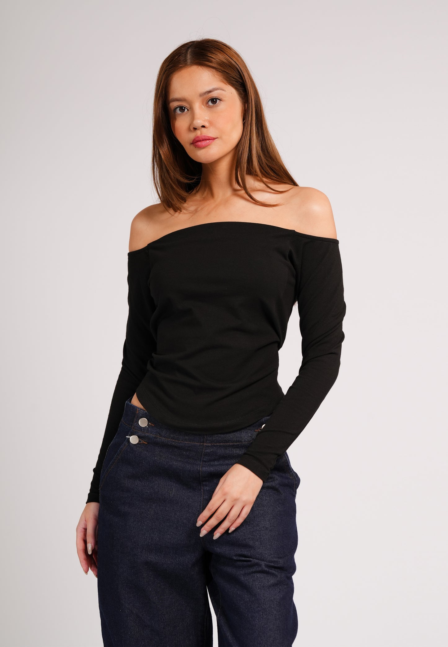 DNM Studios 2026 Dunn Long Sleeve Reversible Top (Black)