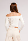 DNM Studios 2026 Dunn Long Sleeve Reversible Top (Cream)