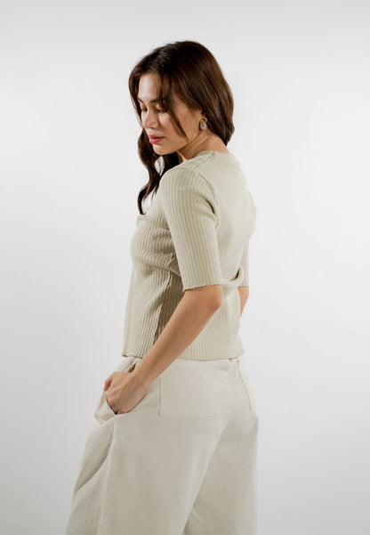 Echo Short Sleeve Top (Sage)