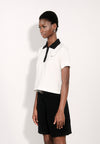 Archetype Eirene Short Sleeve Top (White)