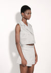 Archetype Eleese Sleeveless Vest Top (B.Grey)