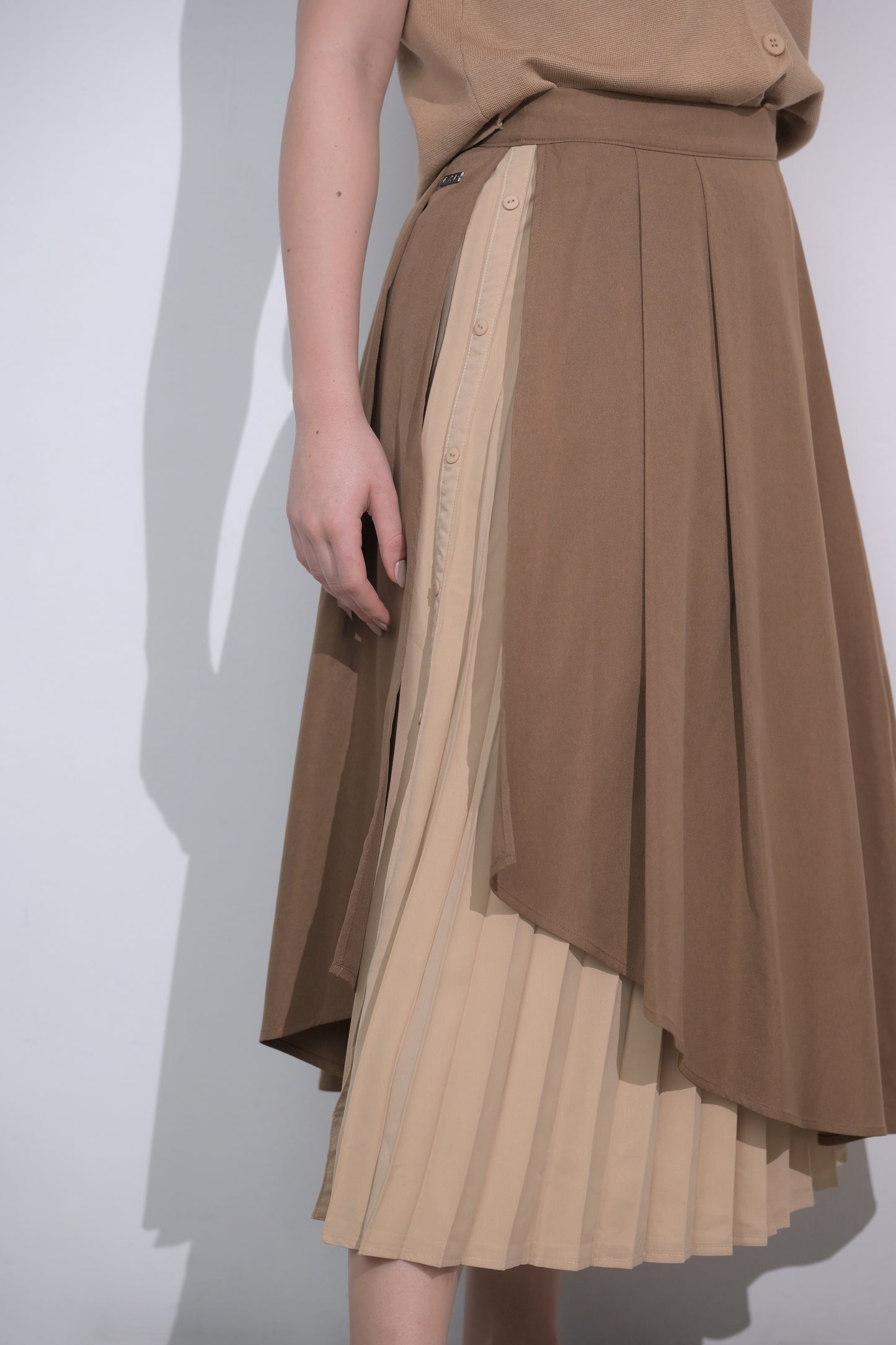 Raf Espresso Skirt  (Brown)