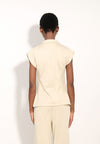 Archetype Exter Short Sleeve Top (Beige)