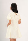 Fathia Short Sleeve Dress (Offwhite)