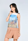 Nobleza Ferrer Sleeveless Dress (Multi)
