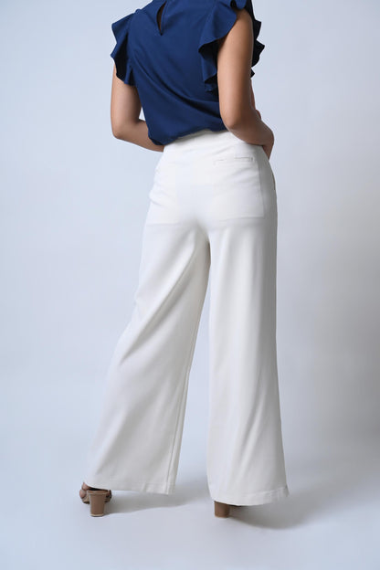 Flame Pants  (Cream)