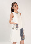Fliyelet Sleeveless Dress (Spot Print White)