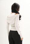 Fosher Long Sleeve Top (Gray)