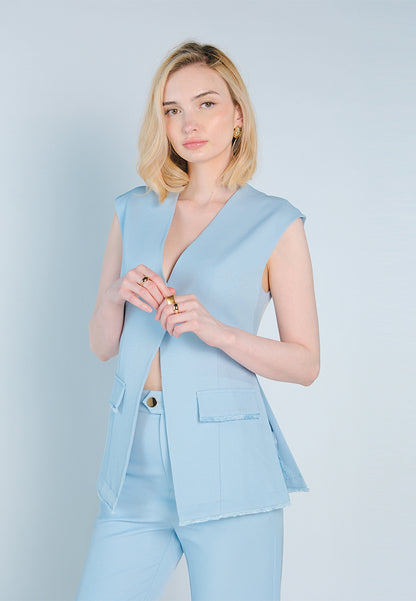 Nobleza Frankie Sleeveless Vest (Blue)