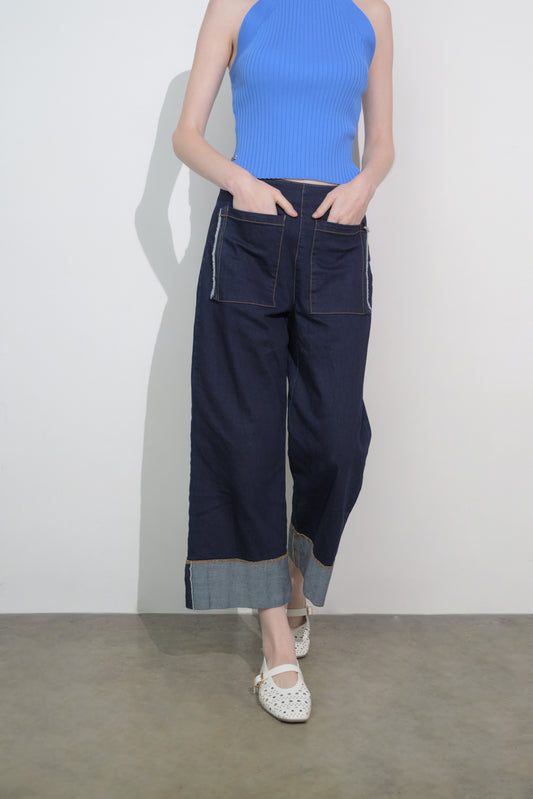 Raf Fremont Culottes (Blue)