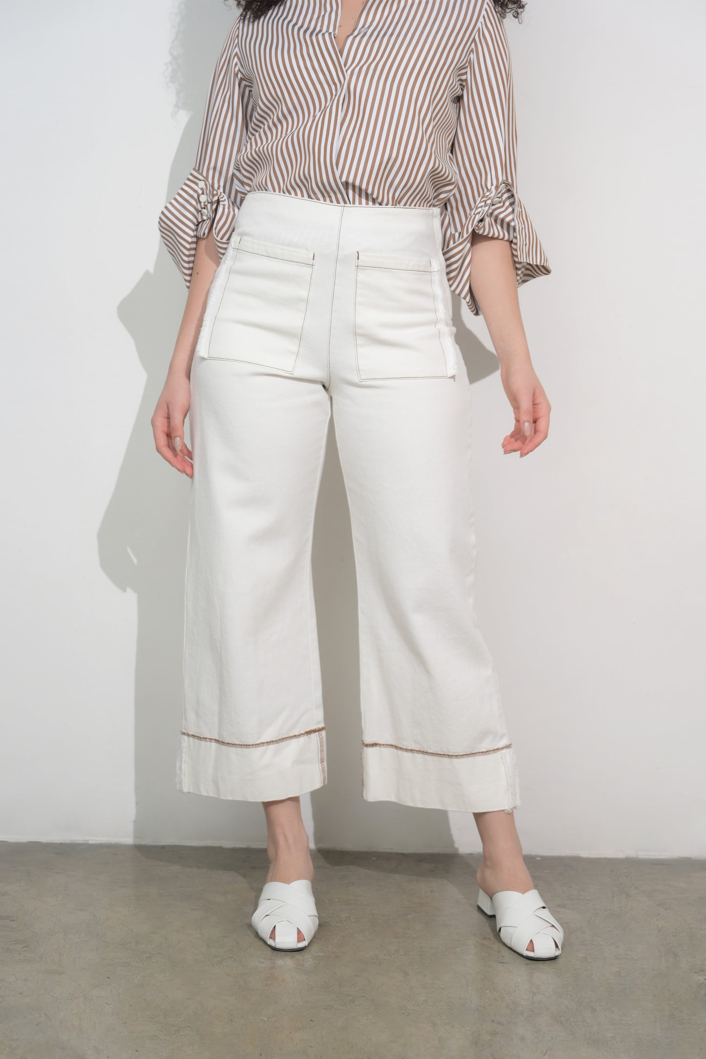 Raf Fremont Culottes (Offwhite)