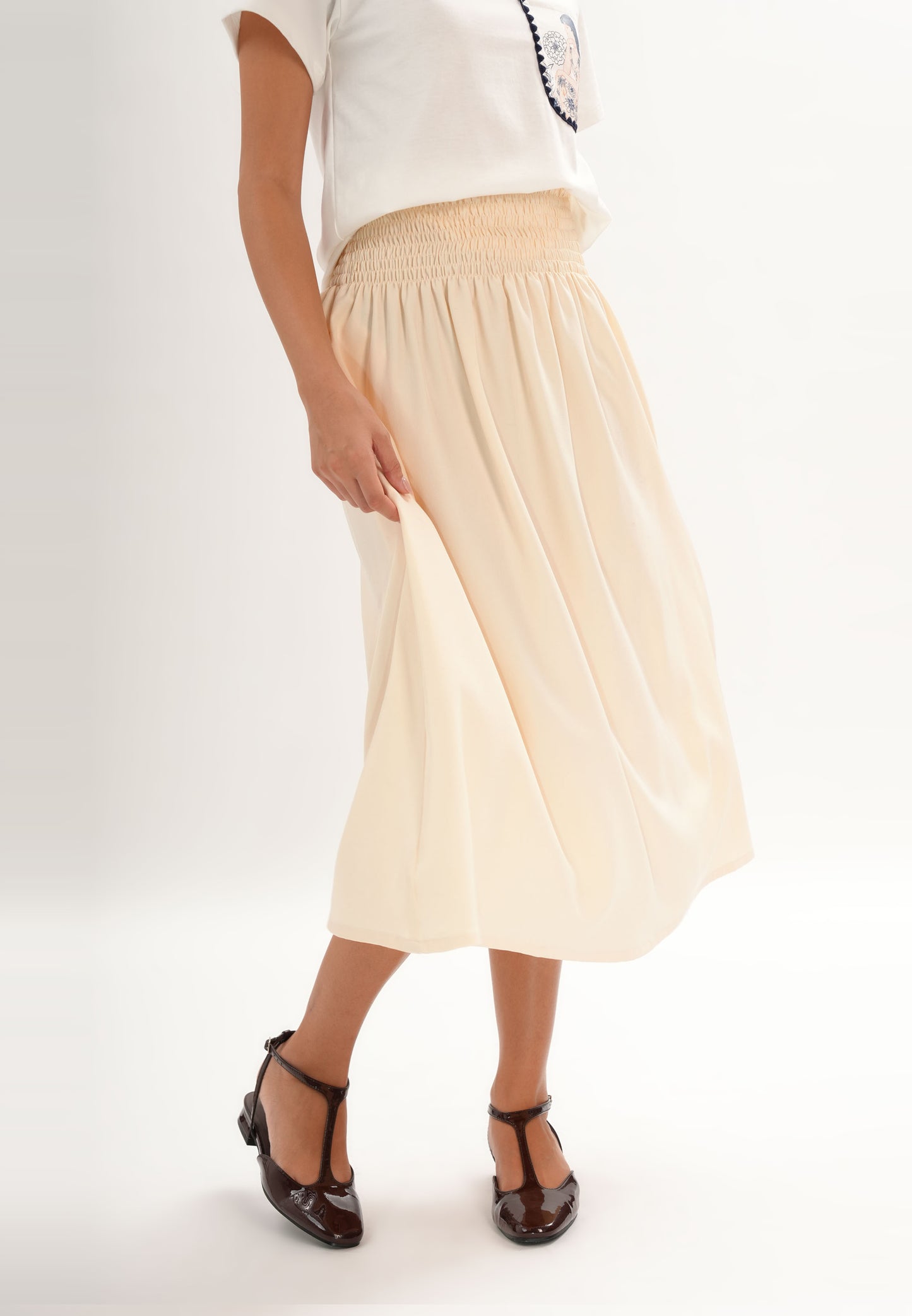 Frey Skirt (Cream)