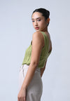 Frisky Sleeveless Top (Matcha)