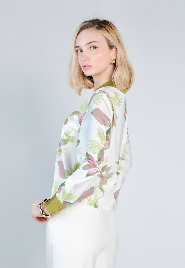 Nobleza Fumina Long Sleeve Top (Multi)