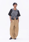 Plains & Prints x Randolf Fins Short Sleeve Top (Denim)