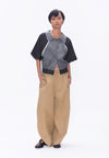 Plains & Prints x Randolf Fins Short Sleeve Top (Denim)