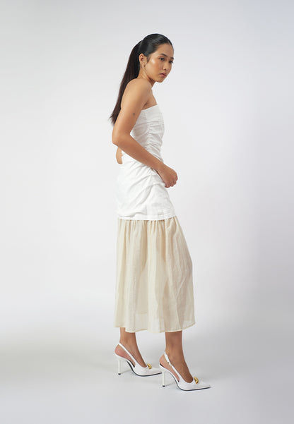 Raf Gabi Tube Dress (Yellow)