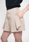 Gaile Shorts (Taupe)