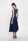 Garett Sleeveless Dress (Navy)