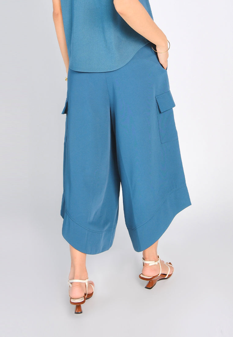 Nobleza Garner Culottes (Teal)