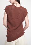 Garnier Extended Sleeve Top (Toffee)