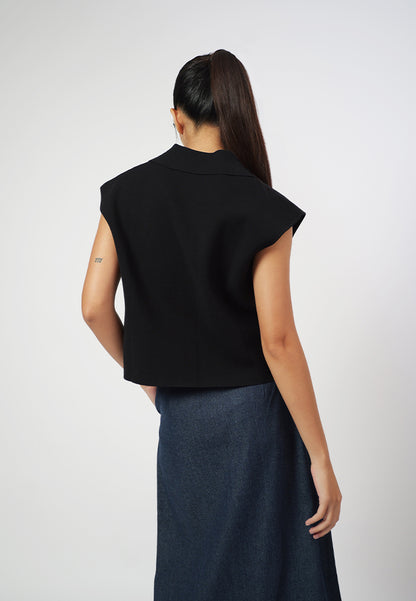 Raf Gemma Sleeveless Top (Black)