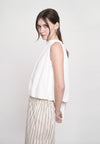 Genesy Sleeveless Top (Offwhite)