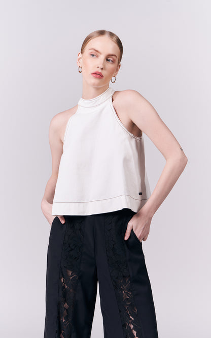 RAF Genoa Sleeveless Top (Offwhite)