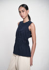 Gibson Sleeveless Top (Navy)